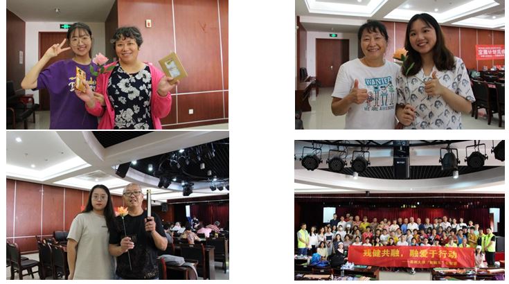 苏州大学“黄鹂鸟”公益团助力聋哑老人之手工活动